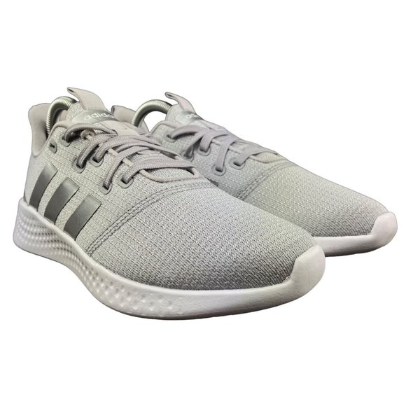 Adidas Women's Puremotion Silver Metallic White Running Shoes FW8667 Size 8.5 - Picture 4 of 11